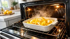 Why putting lemon peels in a warm oven can make your kitchen smell fresher